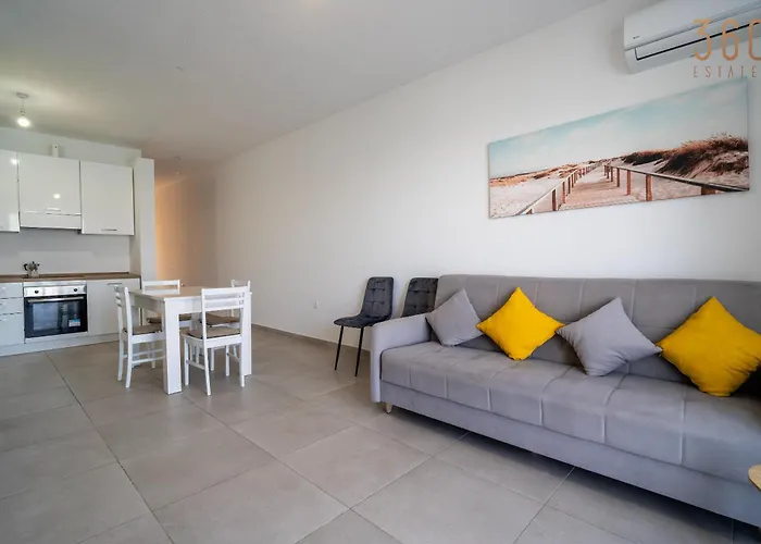 شقة Peaceful Seafront 3br With Balcony By 360 Estates Birżebbuġa