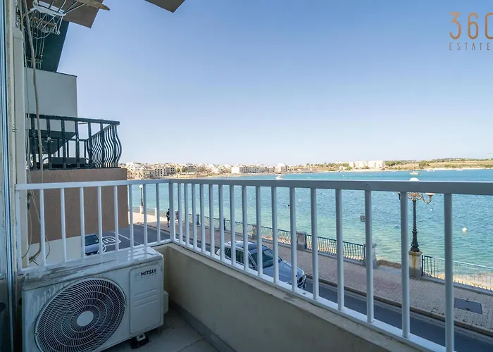 Peaceful Seafront 3br With Balcony By 360 Estates Birżebbuġa